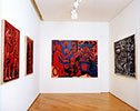 Vue in situ Exposition A.R. Penck - Sur les méthodes de la peinture / 17 novembre  13 janvier 2000 / Galerie Jérôme de Noirmont.