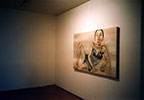 Vue in situ Exposition Anh Duong  La mariée mise à nu par les célibataires / 20 septembre   30 octobre 2001 / Galerie Jérôme de Noirmont.