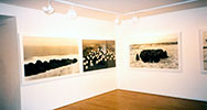 Vue in situ Exposition Shirin Neshat - Rapture / 19 novembre - 15 janvier 2000 / Galerie Jérôme de Noirmont.