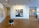 Vue in situ Exposition Jean-Michel Basquiat - Témoignage 1977-1988 / 2 octobre - 27 novembre 1998 / Galerie Jérôme de Noirmont.