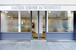 Vue in situ Exposition A.R. Penck - Entre Feu et Glace / 4 novembre 2011 - 7 janvier 2012 / Galerie Jérôme de Noirmont