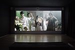 Vue in situ Exposition Shirin Neshat - Nouvelles uvres / 8 février  5 avril 2008 / Galerie Jérôme de Noirmont.