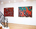 Exhibition View A.R. Penck  Sur les méthodes de la peinture / November 17 - January 13, 2000 / Galerie Jérôme de Noirmont.