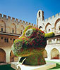 Exhibition View Jeff Koons - La beauté in fabula / May 27 - October 01, 2000 / Palais des Papes, Avignon, France.