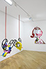 Vue in situ Exposition Jeff Koons - Popeye Sculpture / 16 septembre - 20 novembre 2010 / Galerie Jérôme de Noirmont.