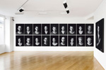 Vues in situ de l´exposition Shirin Neshat - The Book of Kings, 12 septembre - 17 novembre 2012. Galerie Jérôme de Noirmont.